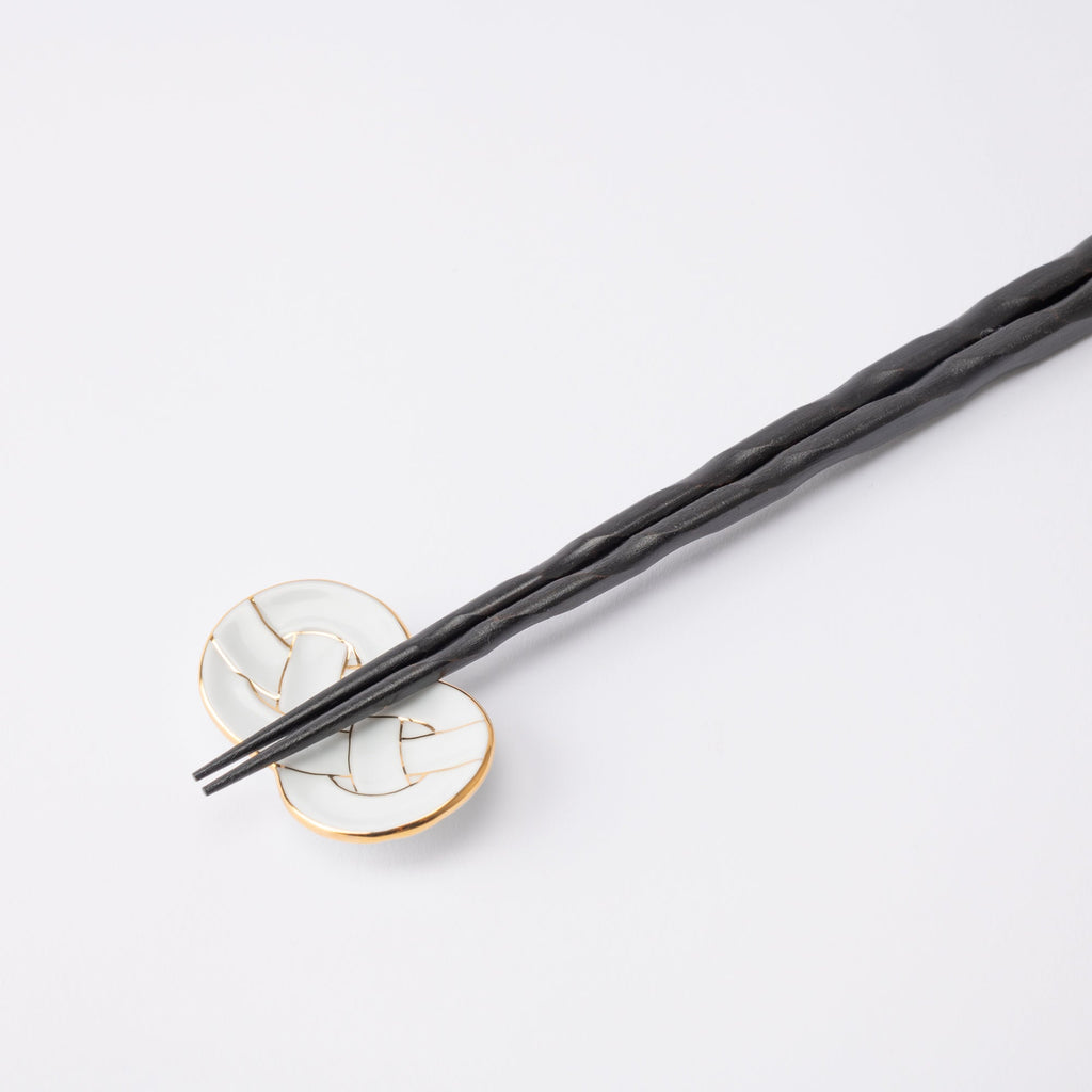 Musubi Kiln Awaji Knot Chopstick Rest