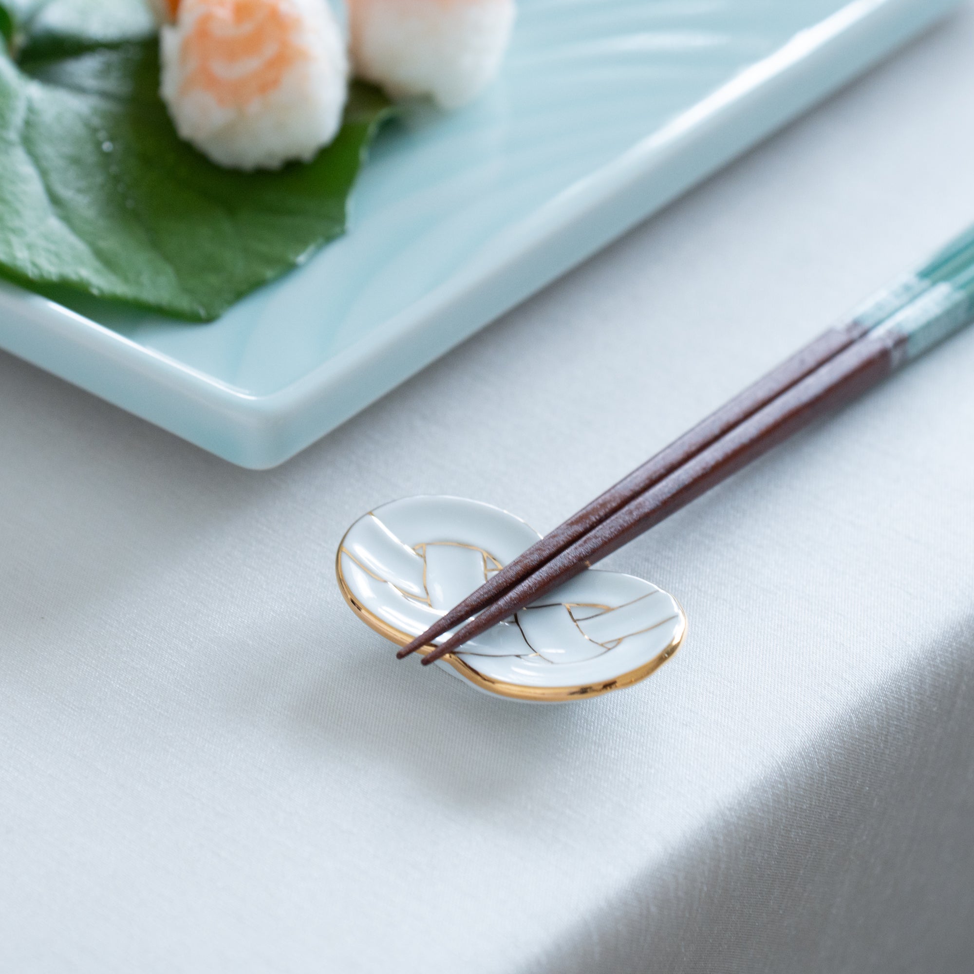 Musubi Kiln Awaji Knot Chopstick Rest