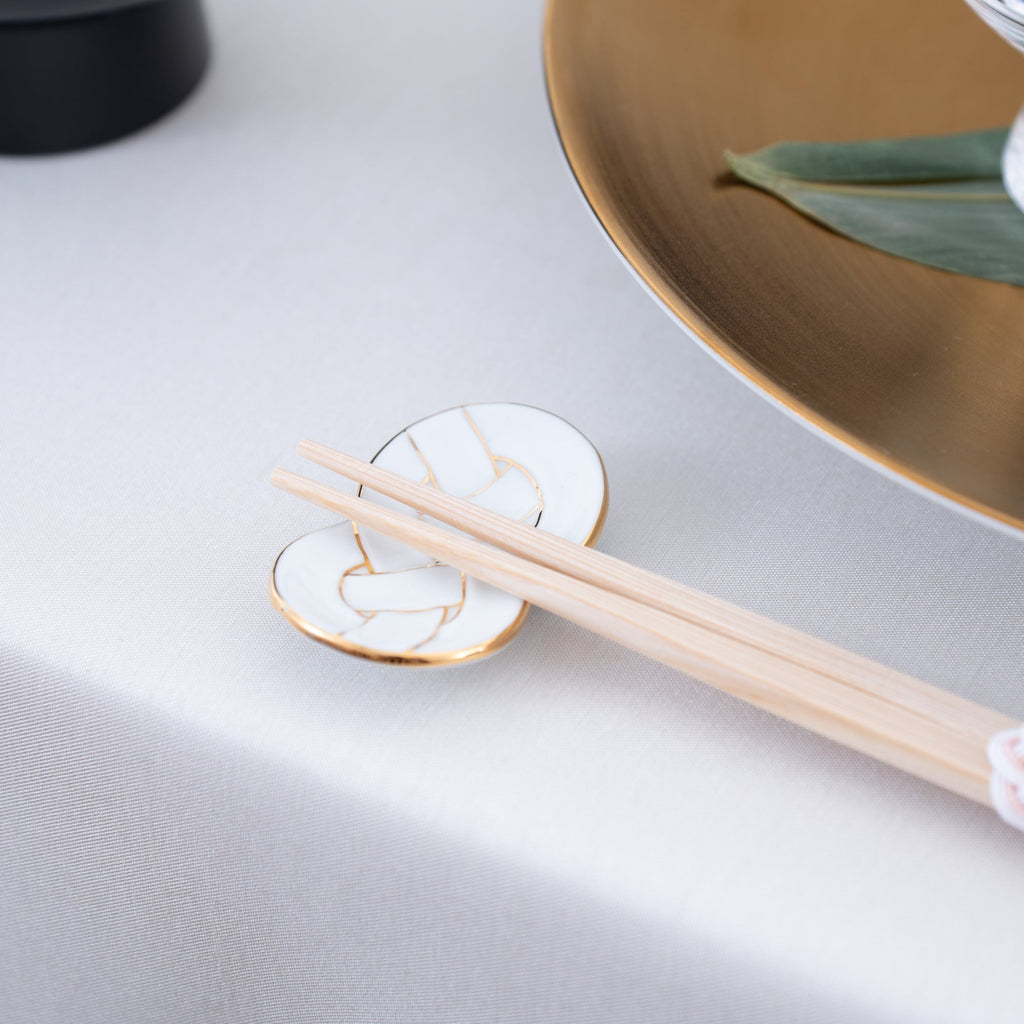 Musubi Kiln Awaji Knot Chopstick Rest