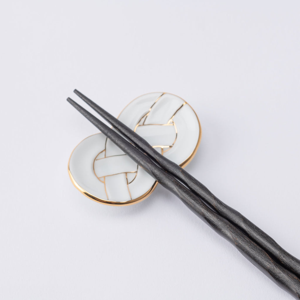 Musubi Kiln Awaji Knot Chopstick Rest