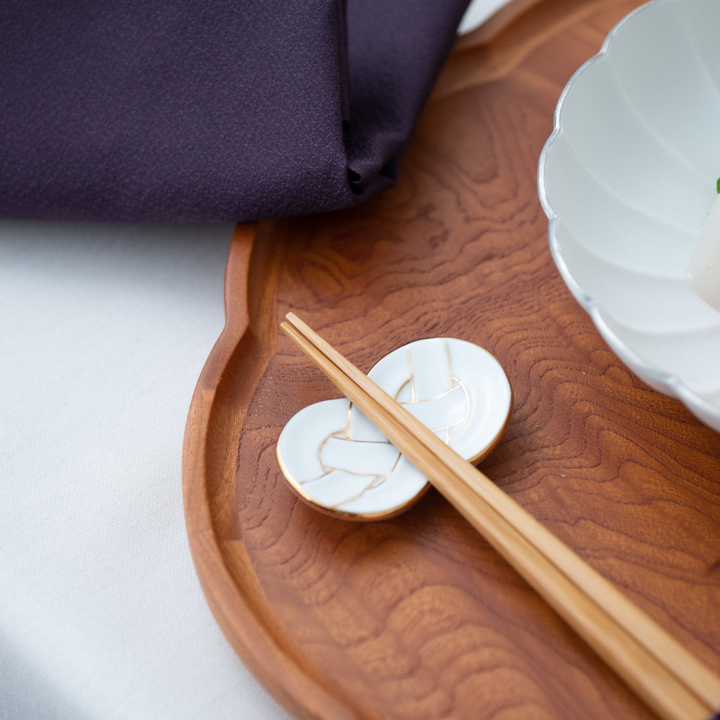 Musubi Kiln Awaji Knot Chopstick Rest