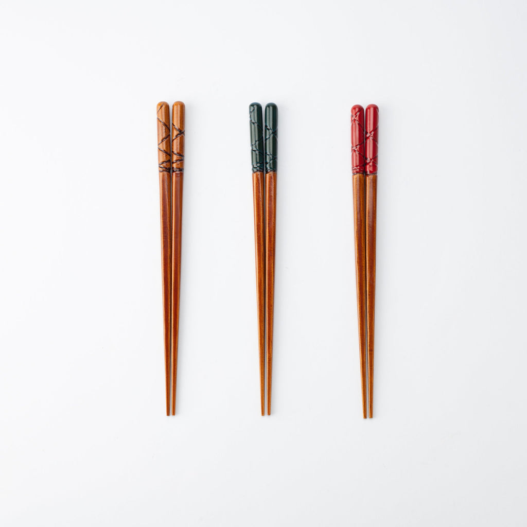 Musubi Kiln Tortoiseshell Pattern Bamboo Chopsticks
