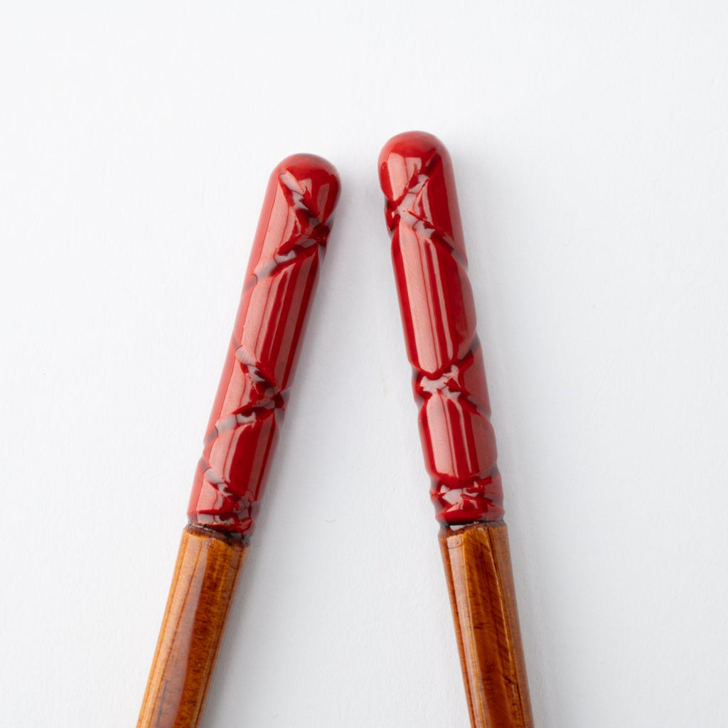 Musubi Kiln Tortoiseshell Pattern Bamboo Chopsticks