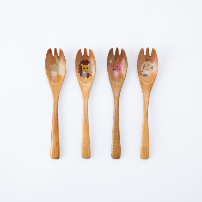 Musubi Kiln Animal Design Series Children's Fork