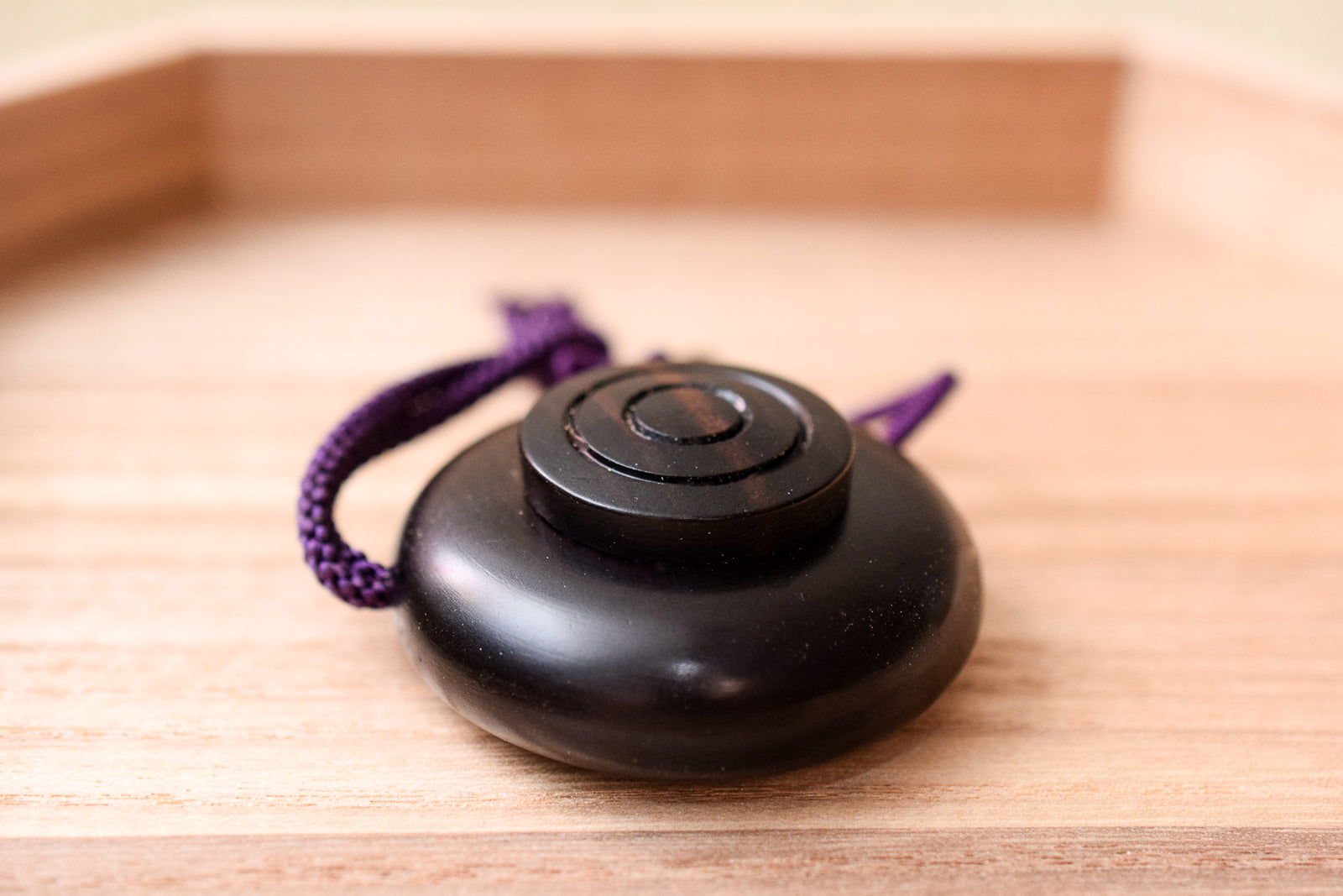 Juttoku Ebony Powder Incense Container - Small - view 6