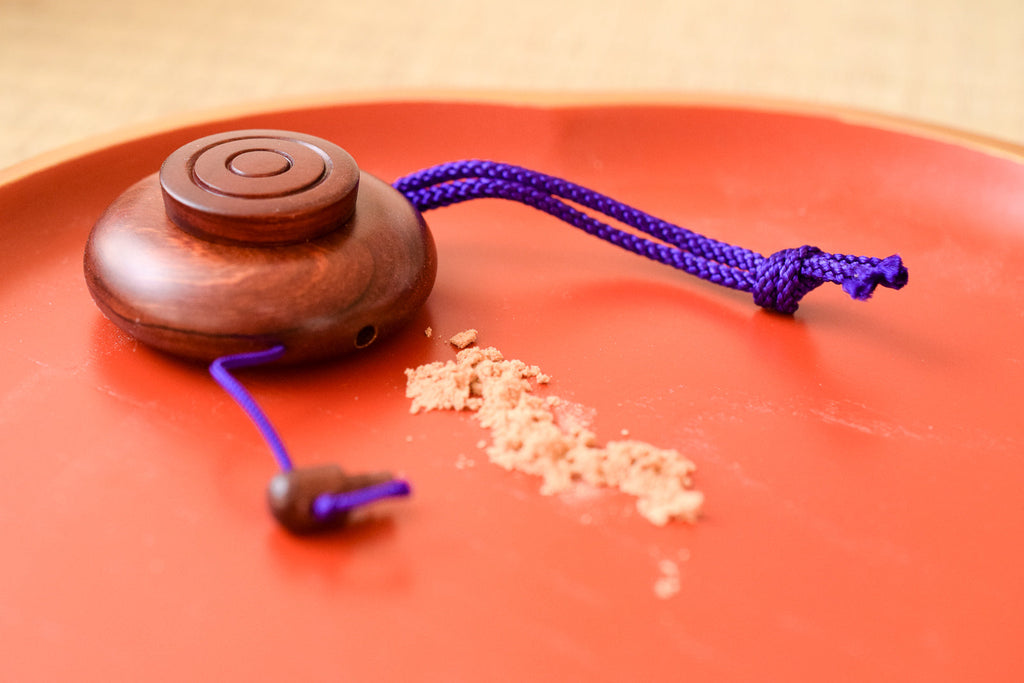 Juttoku Rosewood Powder Incense Container - Small - view 2