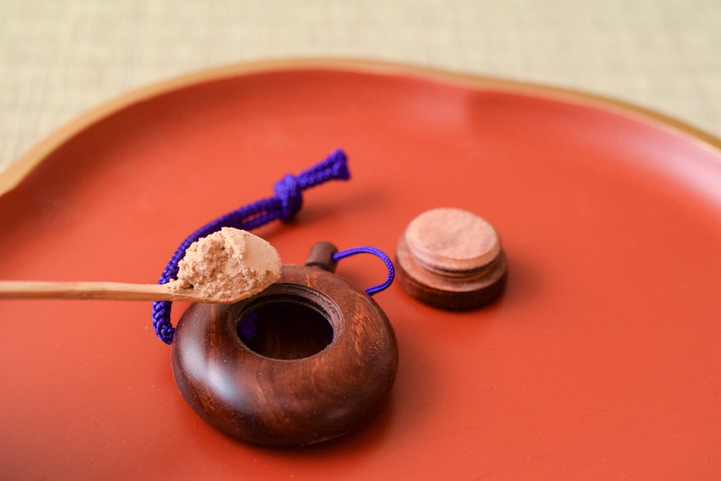 Juttoku Rosewood Powder Incense Container - Small - view 3